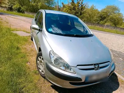 Gebraucht Peugeot 307 109 PS (80 kW) 2002 Silber Kleinwagen