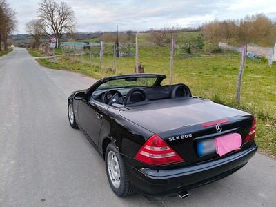 Gebraucht Mercedes SLK200 165 PS (121 kW) 2002 Schwarz Cabrio