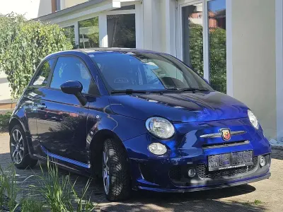 Gebraucht Abarth 595 Custom 140 PS (102 kW) 2016 Blau metallic Kleinwagen