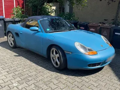 Gebraucht Porsche Boxster 228 PS (167 kW) 2000 Blau Cabrio