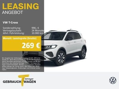 Gebraucht VW T-Cross Goal 150 PS (110 kW) 2025 Weiß SUV