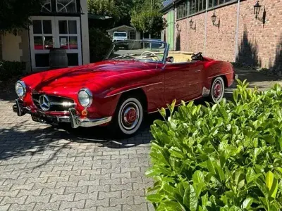 Occasion Mercedes 190 105 ch (77 kW) 1958 Rouge Berline