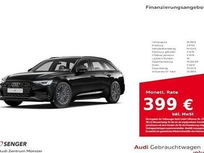 Mythosschwarz metallic Gebraucht 2025 Audi A6 Advanced Plus Kombi | 46.990 € (Guter Preis)