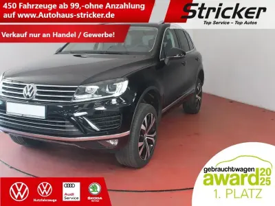 Gebraucht VW Touareg Terrain Tech 262 PS (192 kW) 2018 Schwarz SUV