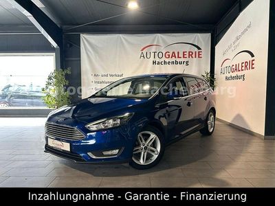 Gebraucht Ford Focus Titanium 150 PS (110 kW) 2017 Blau Kombi