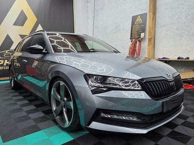 Gebraucht Skoda Superb SportLine 272 PS (200 kW) 2019 Grau Kombi
