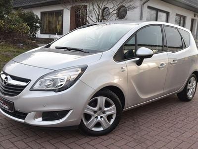 Gebraucht Opel Meriva drive 120 PS (88 kW) 2017 Silber Van / Kleinbus