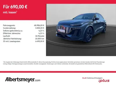 Usata Audi Q6 e-tron Ambiente 225 kW (306 CV) 2025 Grigio SUV