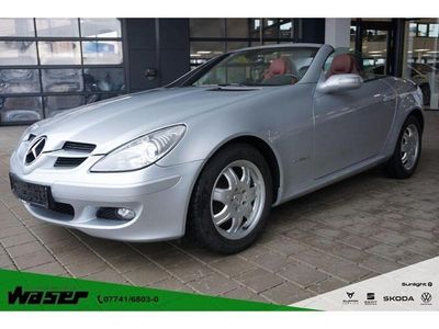 Gebraucht Mercedes SLK200 163 PS (119 kW) 2004 Silber Cabrio