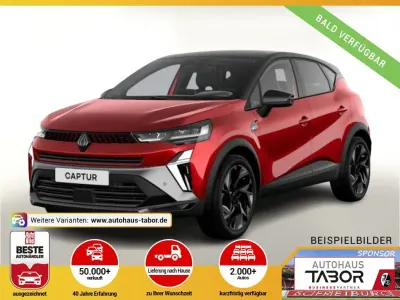 Neu Renault Captur Esprit Alpine 158 PS (116 kW) 2026 Rot (dezirrot metallic + black pearl) SUV