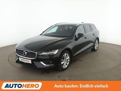 Gebraucht Volvo V60 Inscription 150 PS (110 kW) 2021 Schwarz Kombi