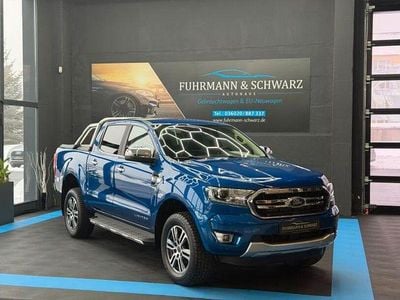 Gebraucht Ford Ranger Limited 212 PS (155 kW) 2021 Blau Pickup