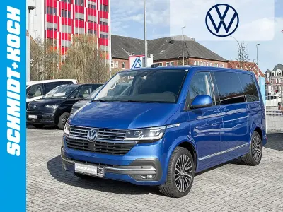Gebraucht VW Multivan Comfortline 204 PS (150 kW) 2021 Ravennablau (blau) Van / Kleinbus