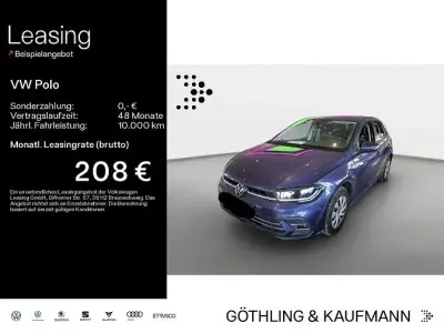 Gebraucht VW Polo Style 95 PS (69 kW) 2022 Vibrant violet metallic Kleinwagen