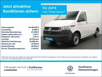 Brugt VW T6.1 150 HK (110 kW) 2021 Hvid Van