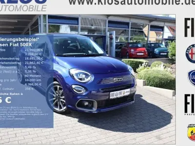 Gebraucht Fiat 500X Dolcevita 130 PS (95 kW) 2024 Blau SUV
