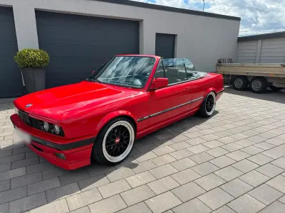 Gebraucht BMW 318 Cabriolet 113 PS (83 kW) 1992 Rot Cabrio