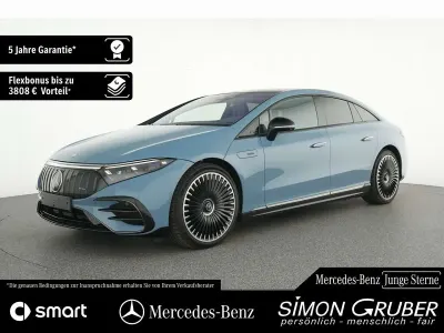 Brugt Mercedes EQS 53 AMG Executive 483 kW (658 HK) 2025 Blå Sedan
