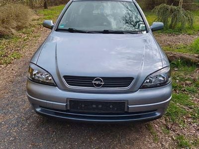 Occasion Opel Astra Njoy 103 PK (75 kW) 2003 Zilver Sedan