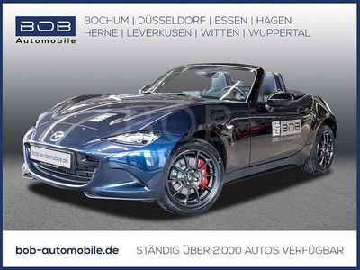 Gebraucht Mazda MX5 Homura-Line 132 PS (97 kW) 2025 Deep crystal blue (blau) Cabrio