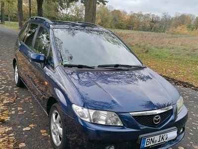 Gebraucht Mazda Premacy Active 116 PS (85 kW) 2003 Blau Van / Kleinbus
