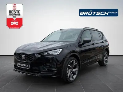 Gebraucht Seat Tarraco FR 245 PS (180 kW) 2022 "deep" schwarz perleffekt SUV