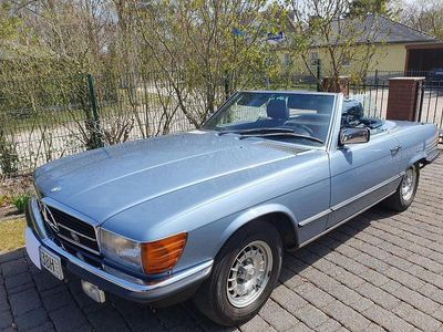 Usata Mercedes SL380 204 CV (150 kW) 1985 Blu Cabrio