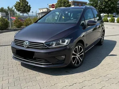 Gebraucht VW Golf Sportsvan LOUNGE 110 PS (80 kW) 2015 Schwarz Van / Kleinbus