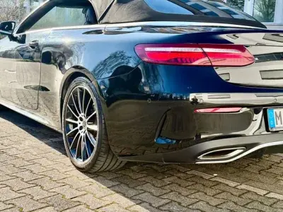 Brugt Mercedes E200 Premium 184 HK (135 kW) 2018 Sort Cabriolet