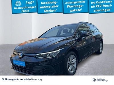 Gebraucht VW Golf VIII Life 110 PS (80 kW) 2022 2t deep black perleffekt (metallic) Kombi