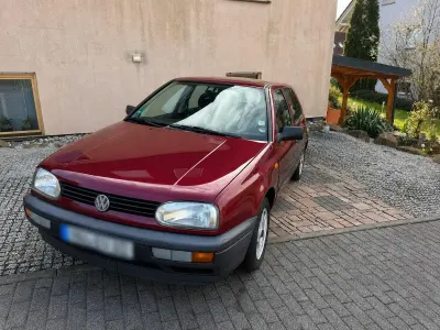 Gebraucht VW Golf III 75 PS (55 kW) 1995 Rot Kleinwagen