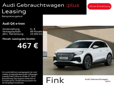 Gebraucht Audi Q4 e-tron Comfort 210 kW (286 PS) 2025 Gletscherweiß metallic SUV