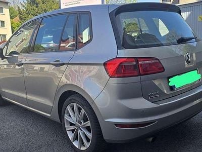 Gebraucht VW Golf Sportsvan Comfortline 110 PS (80 kW) 2016 Silber Van / Kleinbus