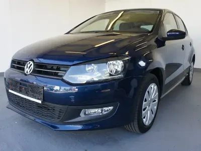 Gebraucht VW Polo Comfortline 60 PS (44 kW) 2012 Blau Kleinwagen