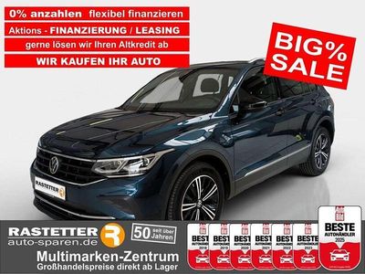Second-hand VW Tiguan Active 245 CP (180 kW) 2022 Albastru SUV