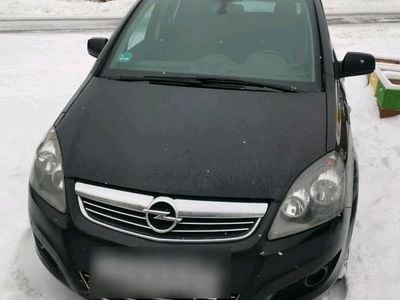 Gebraucht Opel Zafira 150 PS (110 kW) 2011 Schwarz Van / Kleinbus