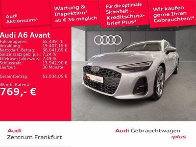 Gebraucht Audi A6 Advanced 204 PS (150 kW) 2025 Silber Kombi