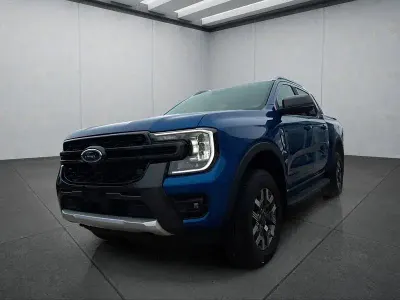 Neu Ford Ranger Wildtrack 281 PS (206 kW) 2025 Blau Pickup