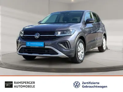 Gebraucht VW T-Cross Basis 95 PS (69 kW) 2025 Rauchgrau metallic SUV