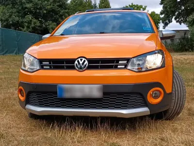 Gebraucht VW Polo Cross 110 PS (80 kW) 2014 Orange Kleinwagen
