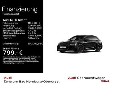 Gebraucht Audi RS6 Sport 600 PS (441 kW) 2025 Mythosschwarz metallic Kombi