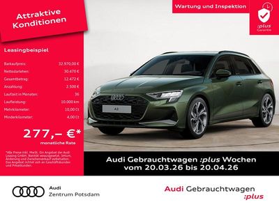Gebraucht Audi A3 Advanced Plus 116 PS (85 kW) 2024 Distriktgrün metallic Limousine