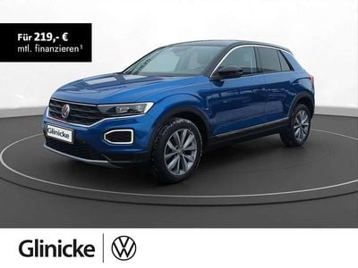 Second-hand VW T-Roc Style 150 CP (110 kW) 2019 Albastru SUV