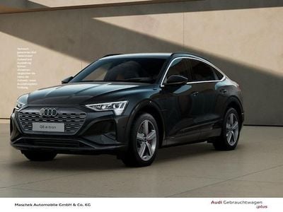 Gebraucht Audi Q8 Sportback e-tron Advanced Plus 300 kW (408 PS) 2024 Mythosschwarz metallic SUV