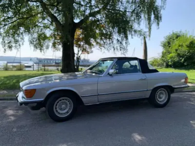 Gebraucht Mercedes SL280 203 PS (149 kW) 1983 Silber Cabrio