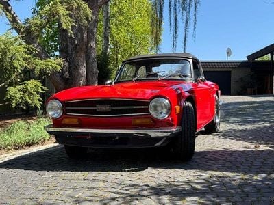 Usata Triumph TR6 95 CV (69 kW) 1974 Rosso Cabrio