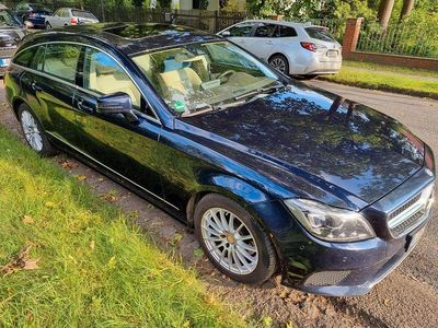 Gebraucht Mercedes CLS220 Shooting Brake 170 PS (125 kW) 2015 Blau Kombi