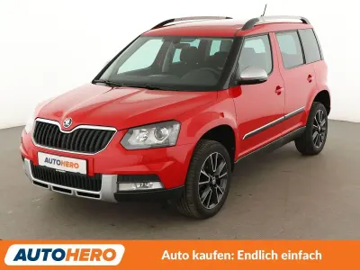 Usata Skoda Yeti Ambition 125 CV (91 kW) 2017 Rosso SUV
