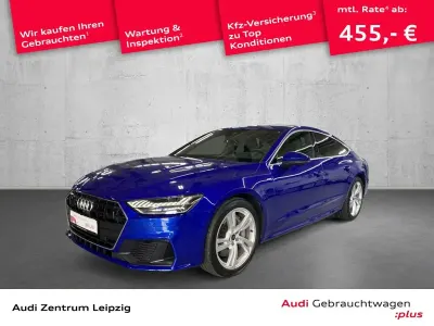 Gebraucht Audi A7 S-Line 299 PS (219 kW) 2023 Blau Limousine