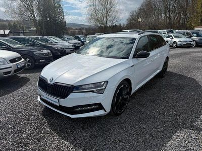 Gebraucht Skoda Superb SportLine 280 PS (205 kW) 2021 Weiß Kombi